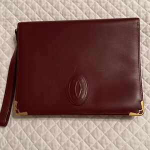Cartier clutch/wristlet. Great condition.